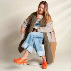 Women Charlotte Stone Jona In Tangerine Flower