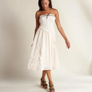 Women Charlotte Stone Lino In Khaki